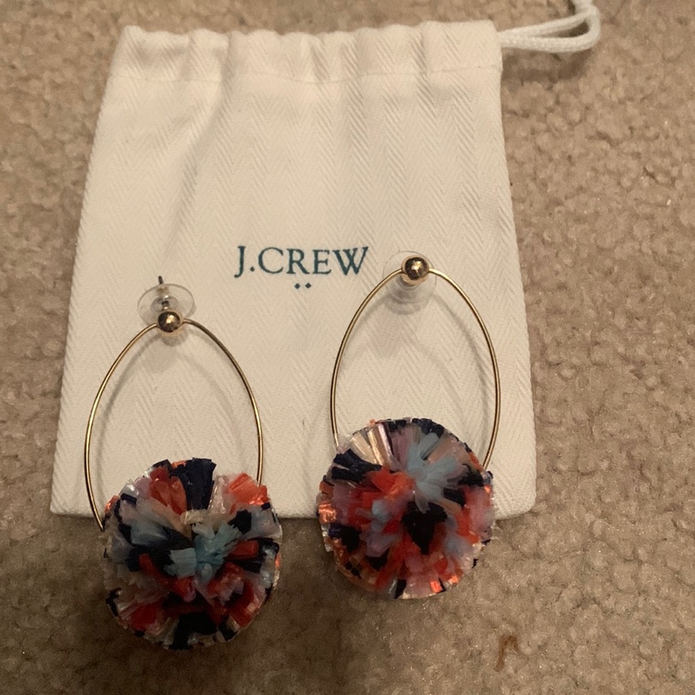 J Crew statement earring
